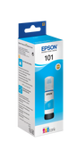 Epson 101 Ecotank Cyan ink bottle (70ml). 6000 pages @ 5% coverage.