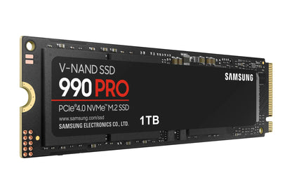 SAMSUNG MZ-V9P1T0BW 990 PRO 1 TB NVMe SSD - Read Speed up to 7450 MB/s; Write Speed to up 6900 MB/s; Random Read up to 1200000 I