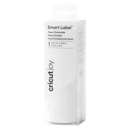 2010061 - Cricut Joy Smart Dissolvable Paper Labels White 13.3x91cm