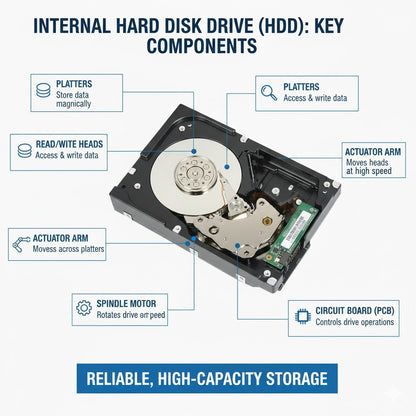 Dell 4TB 3.5'' SATA Internal Hard Drive 5400 RPM 6Gbps for Dell Systems
