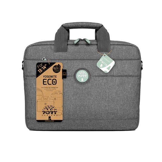 Port Yosemite Eco Grey 15.6" Toploader Bag
