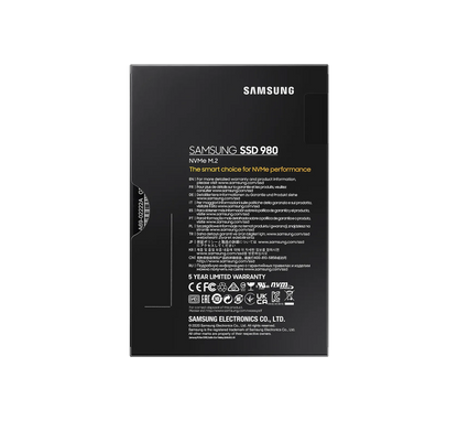 SAMSUNG 980 500GB M.2 NVME SSD