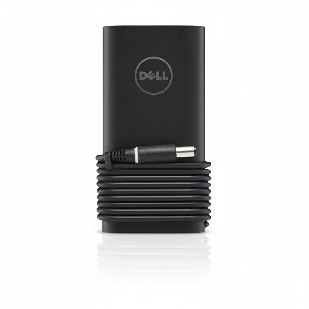 Dell 330W 450-BCBH AC adapter front view with 7.4mm barrel