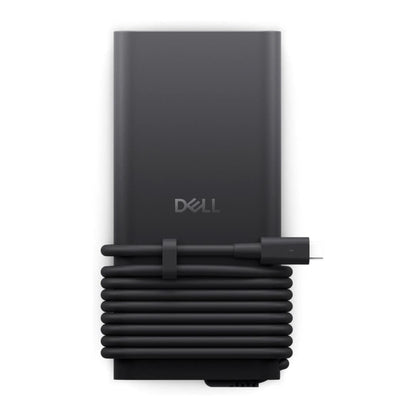 Close-up of LED light ring on Dell 65W USB-C AC Adapter