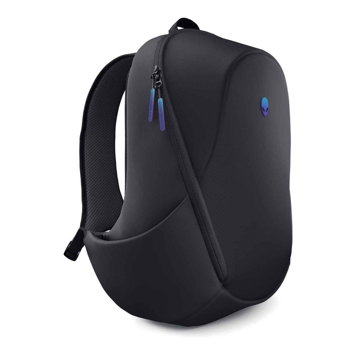 Alienware AW5625P backpack showing laptop storage compartment