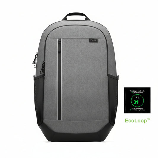 Dell Pro EcoLoop backpack front view.

