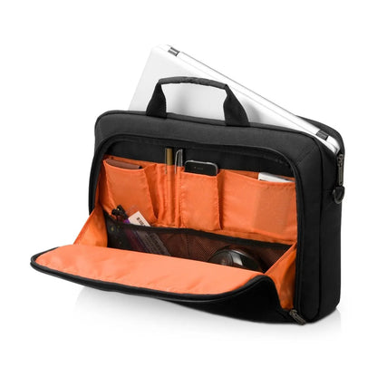 Everki Advance 16" Eco-Friendly Laptop Briefcase - Sustainable Recycled Material, Business storage and organization features.