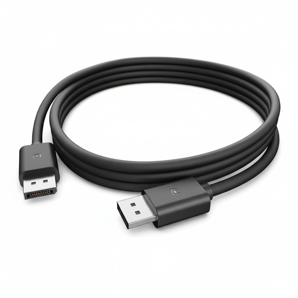 Dell CB325D DisplayPort 1.4 Cable front view