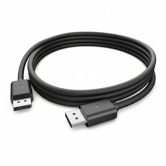 Dell CB325D DisplayPort 1.4 Cable front view