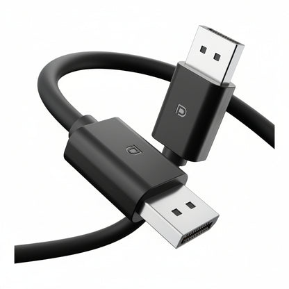 Dell CB325D 1.8m cable connected to monitor