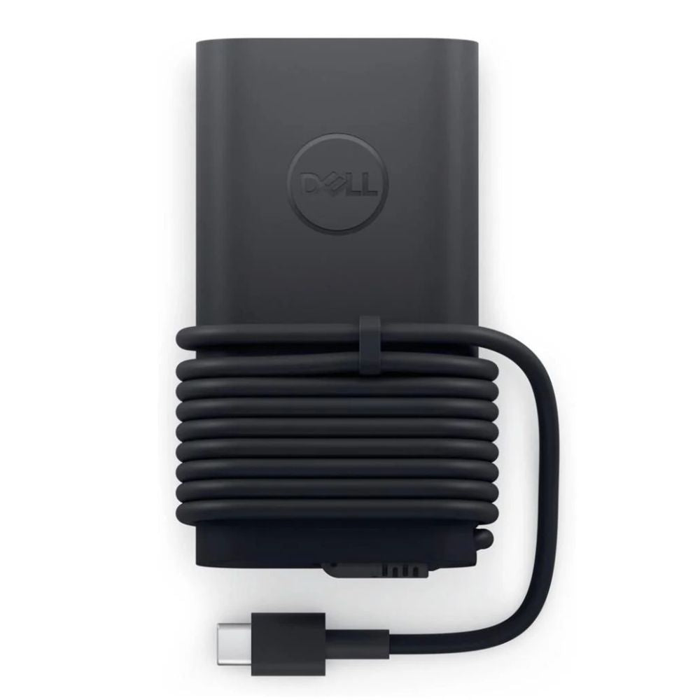 Dell 100W USB-C GaN Ultra Slim AC Adapter Fast Charger Compatible with Laptops & Devices