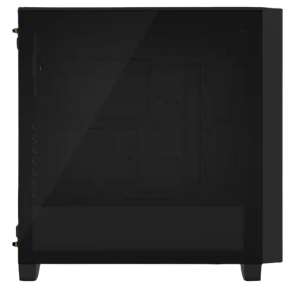 3000D AIRFLOW Black Mid-Tower PC Case; 2x 3.5'' |  2x 2.5'' Drive Bays; Up to 360mm Radiator compatible; 2x 120mm fan incl