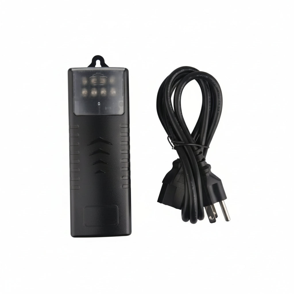M-LINK 4-channel 5A CCTV camera power supply with individual PTC fuses.

