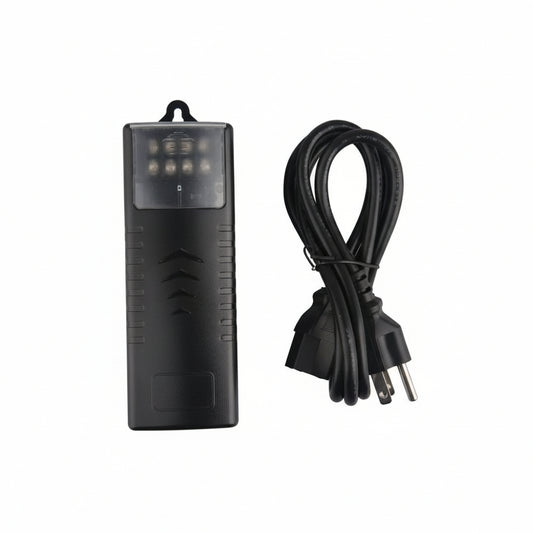 M-LINK 4-channel 5A CCTV camera power supply with individual PTC fuses.

