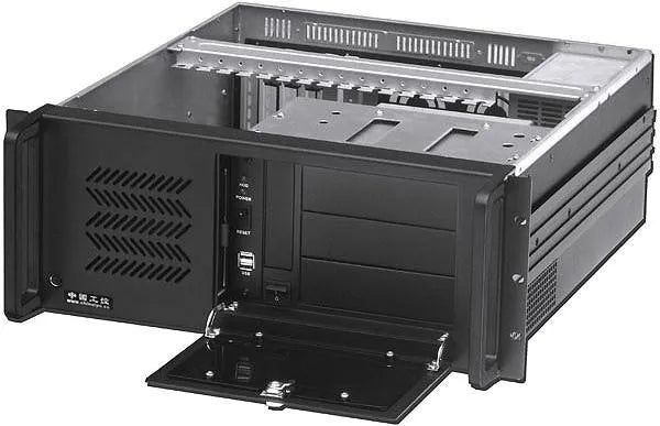 RCT - 4U 450MM DEEP RACKMOUNT CHASSIS E-ATX NO PSU; 3 x ODD Bays  Up to 7 x 3.5'' Bays if ATX Board installed - CPU 150mm