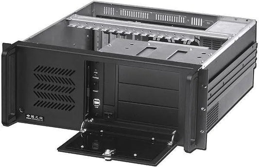 RCT - 4U 450MM DEEP RACKMOUNT CHASSIS E-ATX NO PSU; 3 x ODD Bays  Up to 7 x 3.5'' Bays if ATX Board installed - CPU 150mm