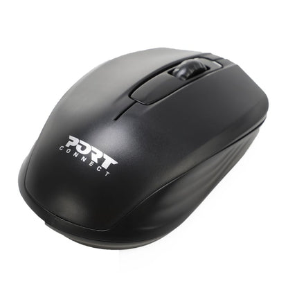 Port Premium Pack 14/15.6" Toploader Bag with Wireless Mouse Bundle