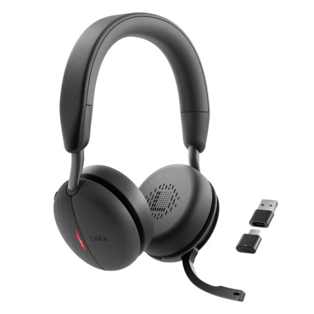 Dell WL5024 Pro Wireless ANC Headset Bluetooth AI Noise Canceling USB-C Black