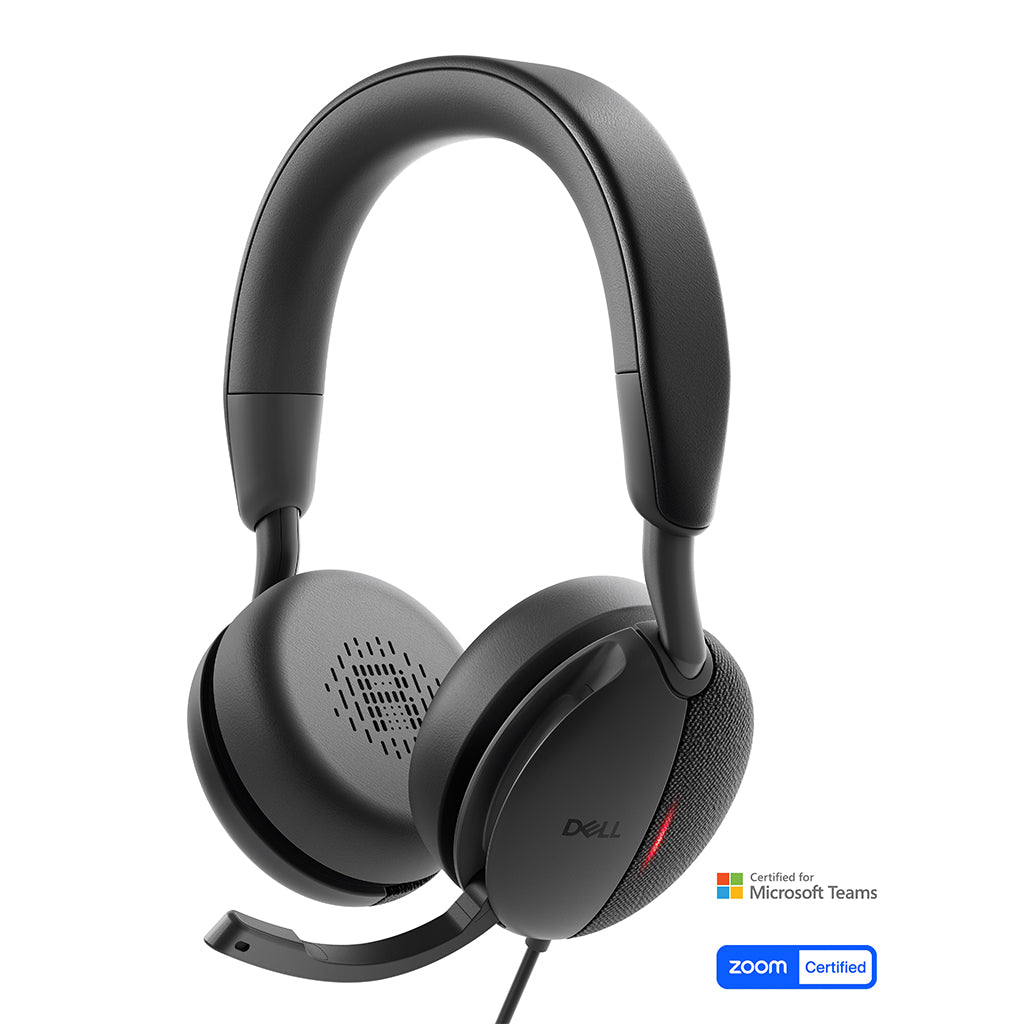 Dell Pro Plus WH5024 Wired ANC Headset USB-C with AI Noise Canceling Mic for Work