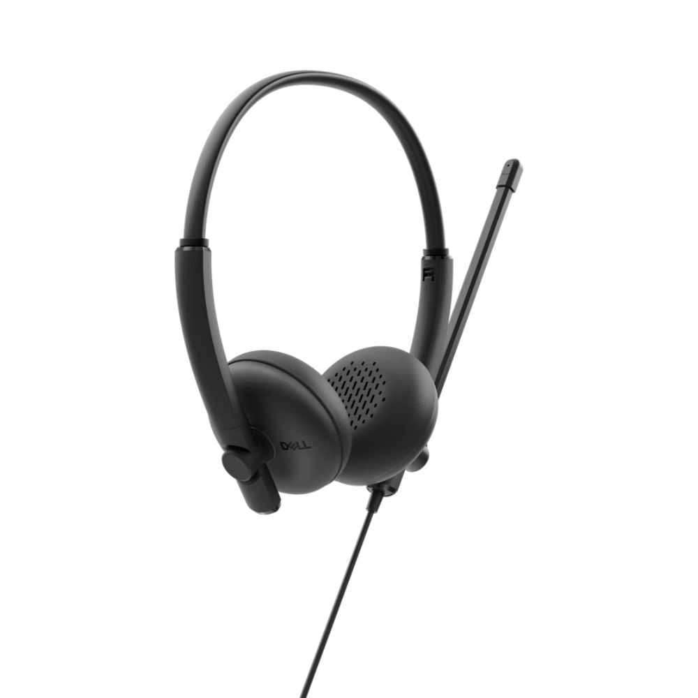 Dell Wired Headset WH125 USB-A with Rotatable Boom Mic Inline Controls and Comfort