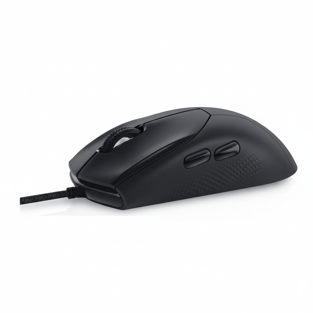 Alienware AW320M wired gaming mouse front view