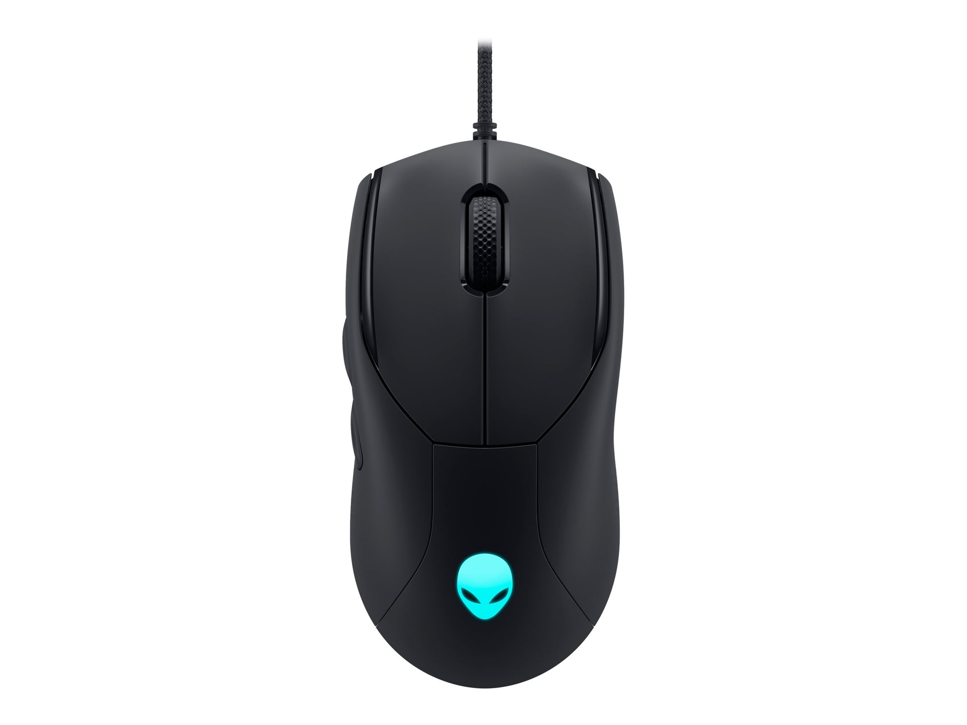 Alienware AW320M gaming mouse side grip detail