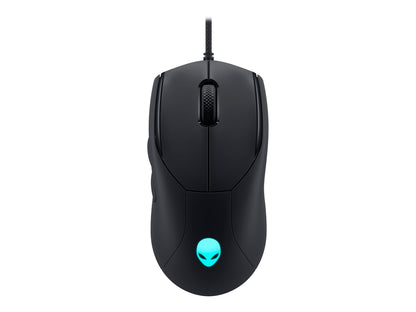 Alienware AW320M gaming mouse side grip detail
