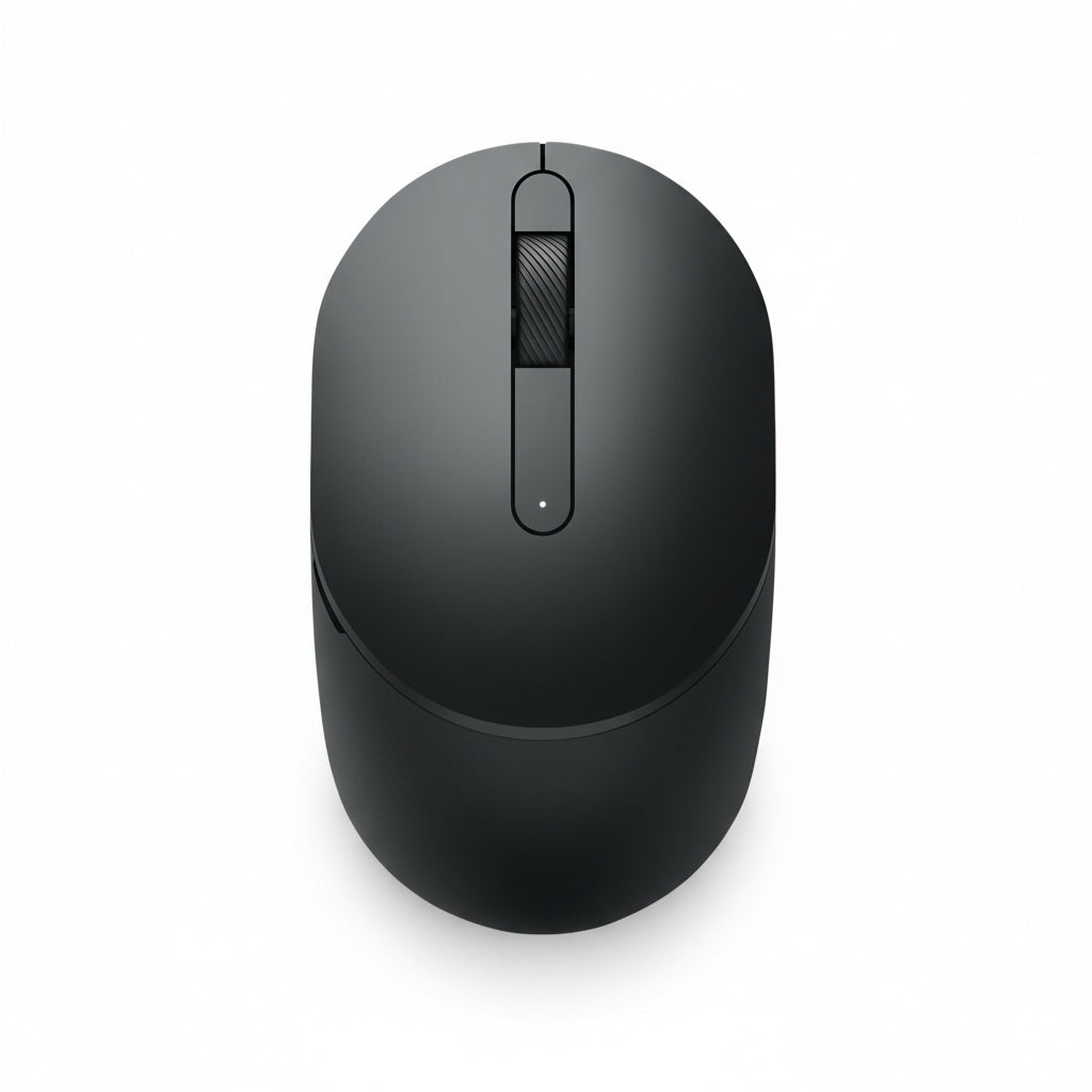 Dell Mobile Wireless Mouse MS3320W black front view