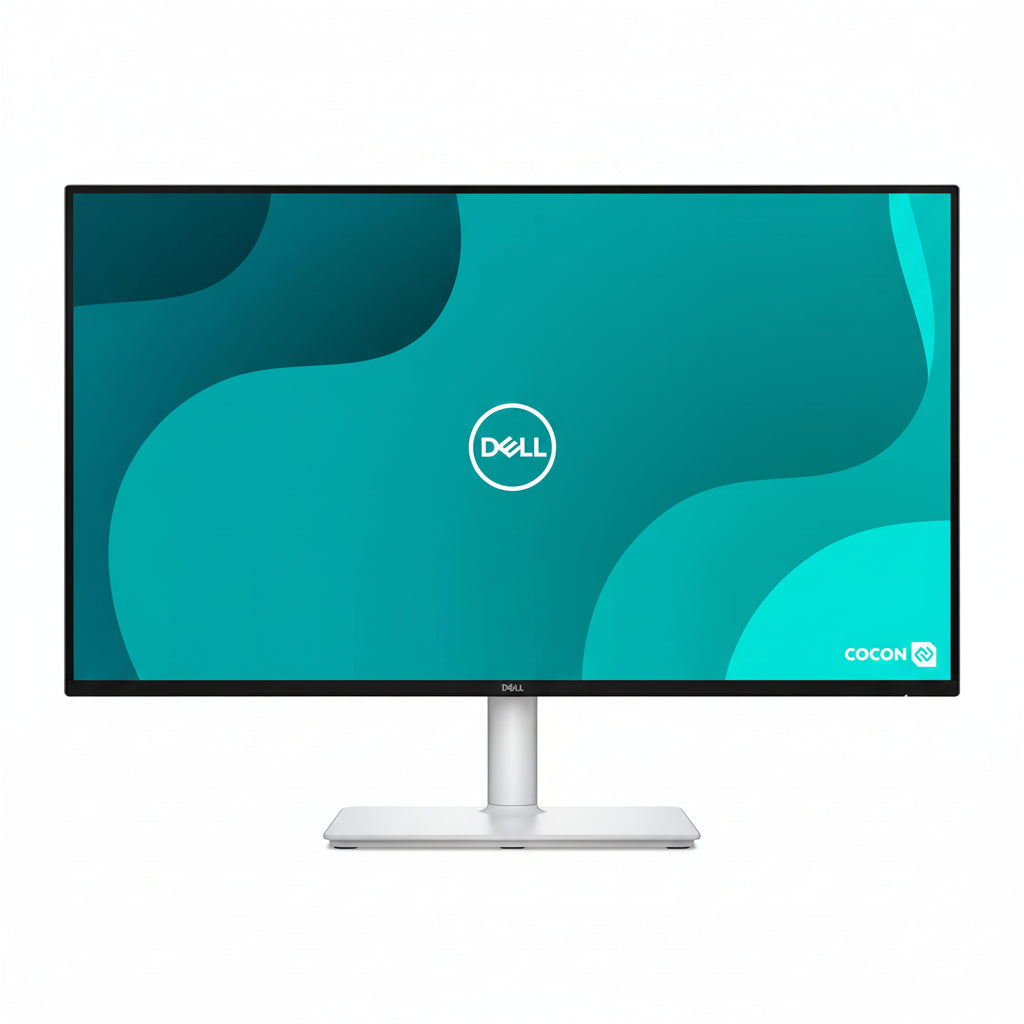 Dell S2725HSM monitor front view with 27-inch FHD IPS display in Ash White

