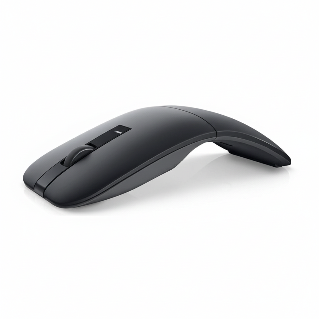 Dell MS700 Bluetooth travel mouse black front view