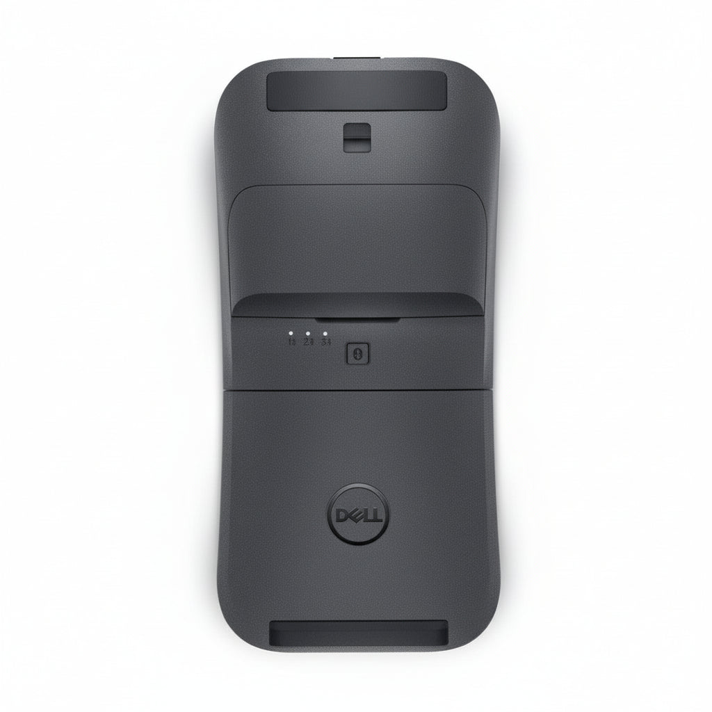 Dell MS700 optical mouse black top angle