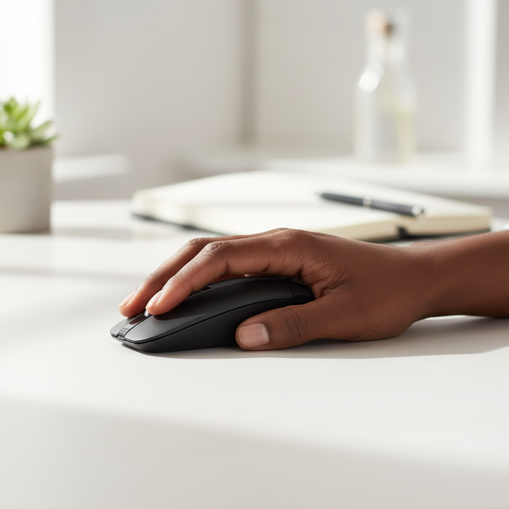 Dell MS700 Bluetooth mouse touch scroll surface