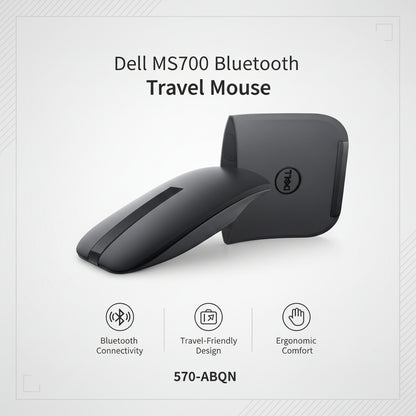 Dell MS700 compact travel mouse folded position
