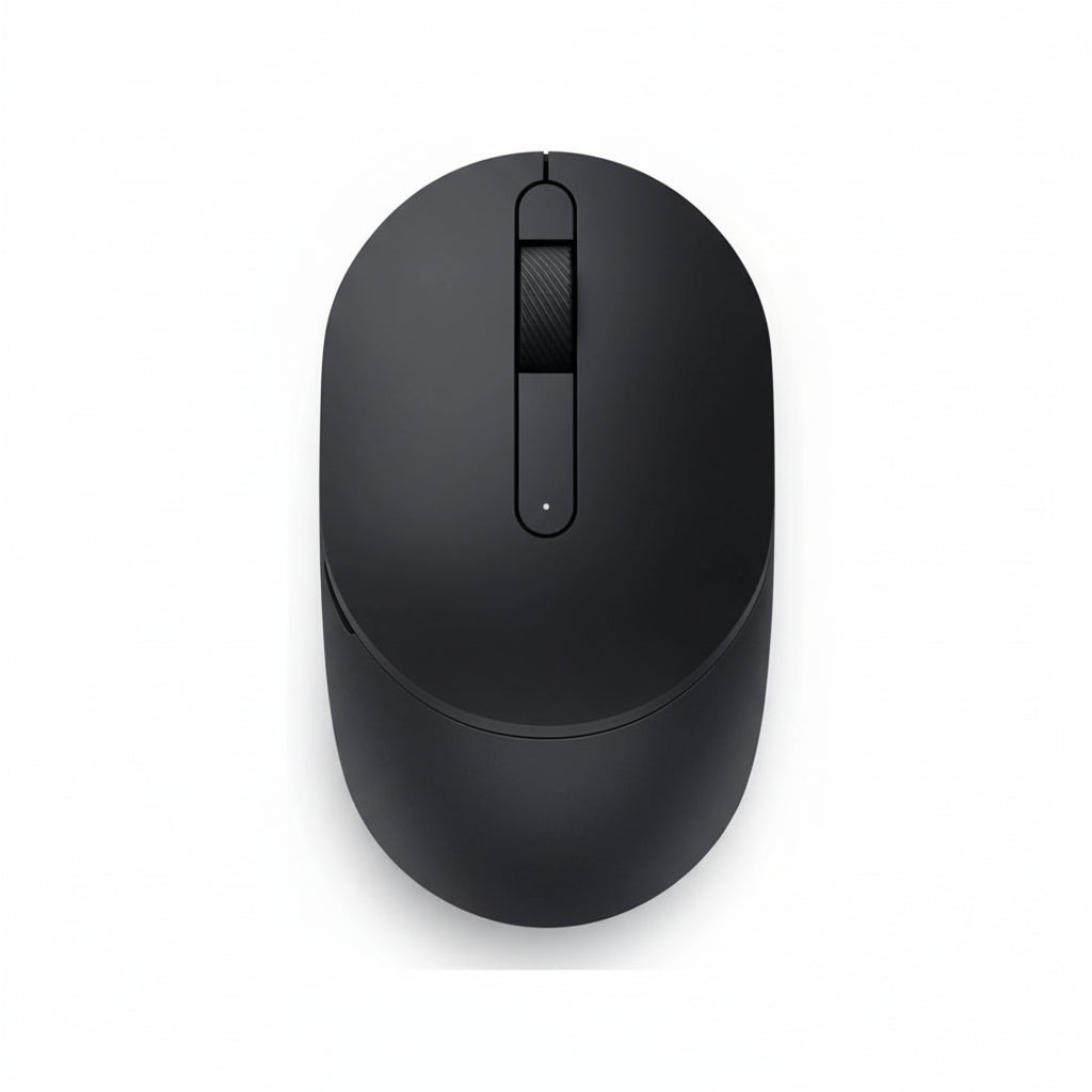 Dell MS355 silent wireless mouse front view.

