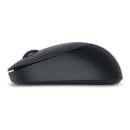 Mouse from side showing compact, low-profile design.


