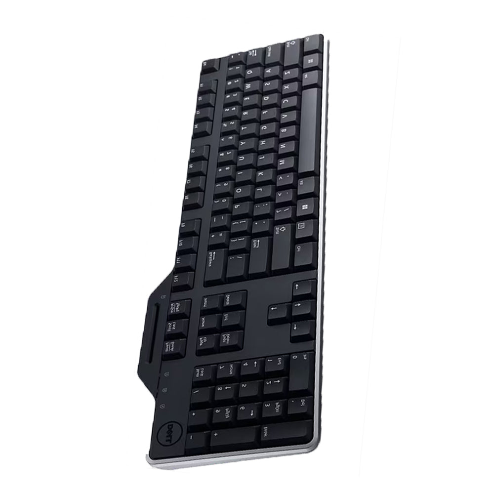 Dell Pro Smartcard Keyboard KB813 Swiss QWERTZ USB Spill Resistant with Palm Rest