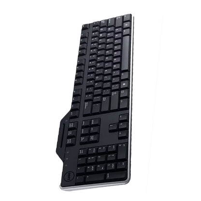 Dell Pro Smartcard Keyboard KB813 Swiss QWERTZ USB Spill Resistant with Palm Rest