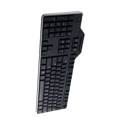 Dell Pro Smartcard Keyboard KB813 Swiss QWERTZ USB Spill Resistant with Palm Rest