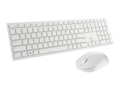 Symmetrical wireless mouse from top.

