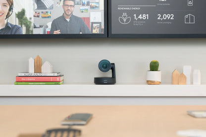 960-001227 - Logitech VC Rally Camera with Ultra-HD imaging system Smooth motorized pan tilt and zoom Plug-and-play USB