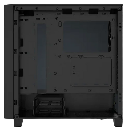 3000D AIRFLOW Black Mid-Tower PC Case; 2x 3.5'' |  2x 2.5'' Drive Bays; Up to 360mm Radiator compatible; 2x 120mm fan incl
