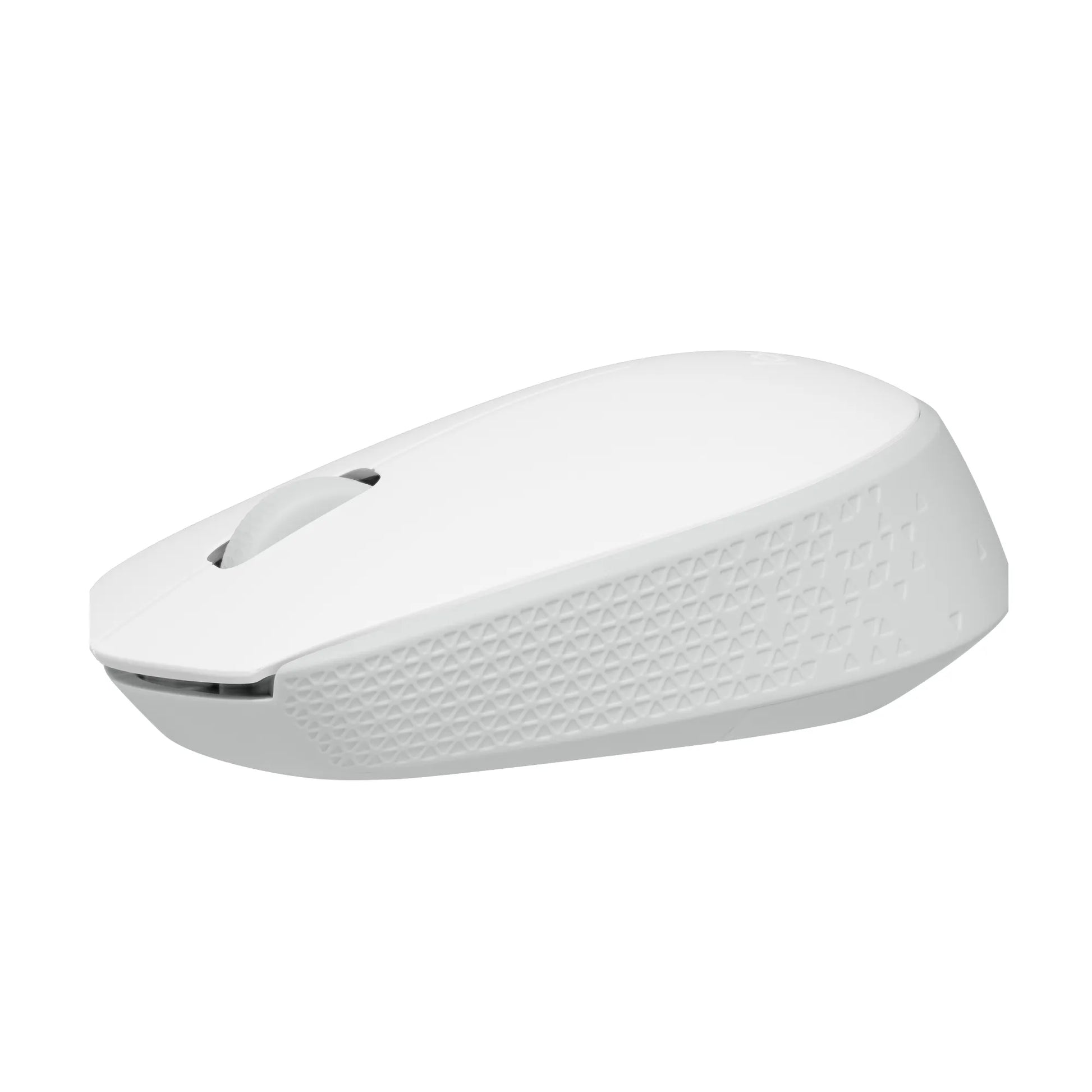 Logitech M171 off-white compact wireless mouse with textured side grip, 2.4GHz USB nano receiver EMEA version