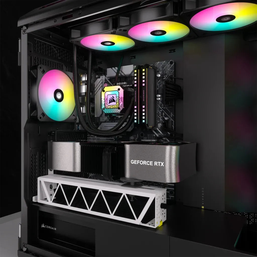 GPU Anti-Sag Bracket; White