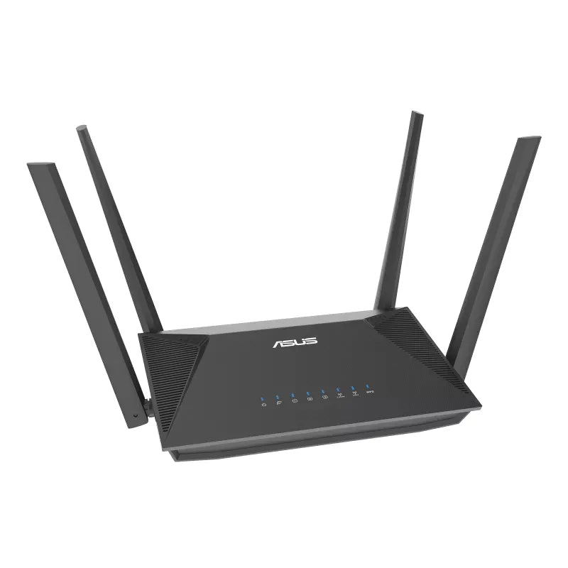 ASUS ROUTER/AX1800/1201Mbps+574Mbps/2.4GHz 2x2/5GHz 2x2/1xWAN/3xLAN/AiMesh/VPN/