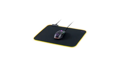 Cooler Master KeyBoard MP750 Medium Flexible RGB Mousepad; Smooth Surface; Thick RGB borders; Water Repellent Coating