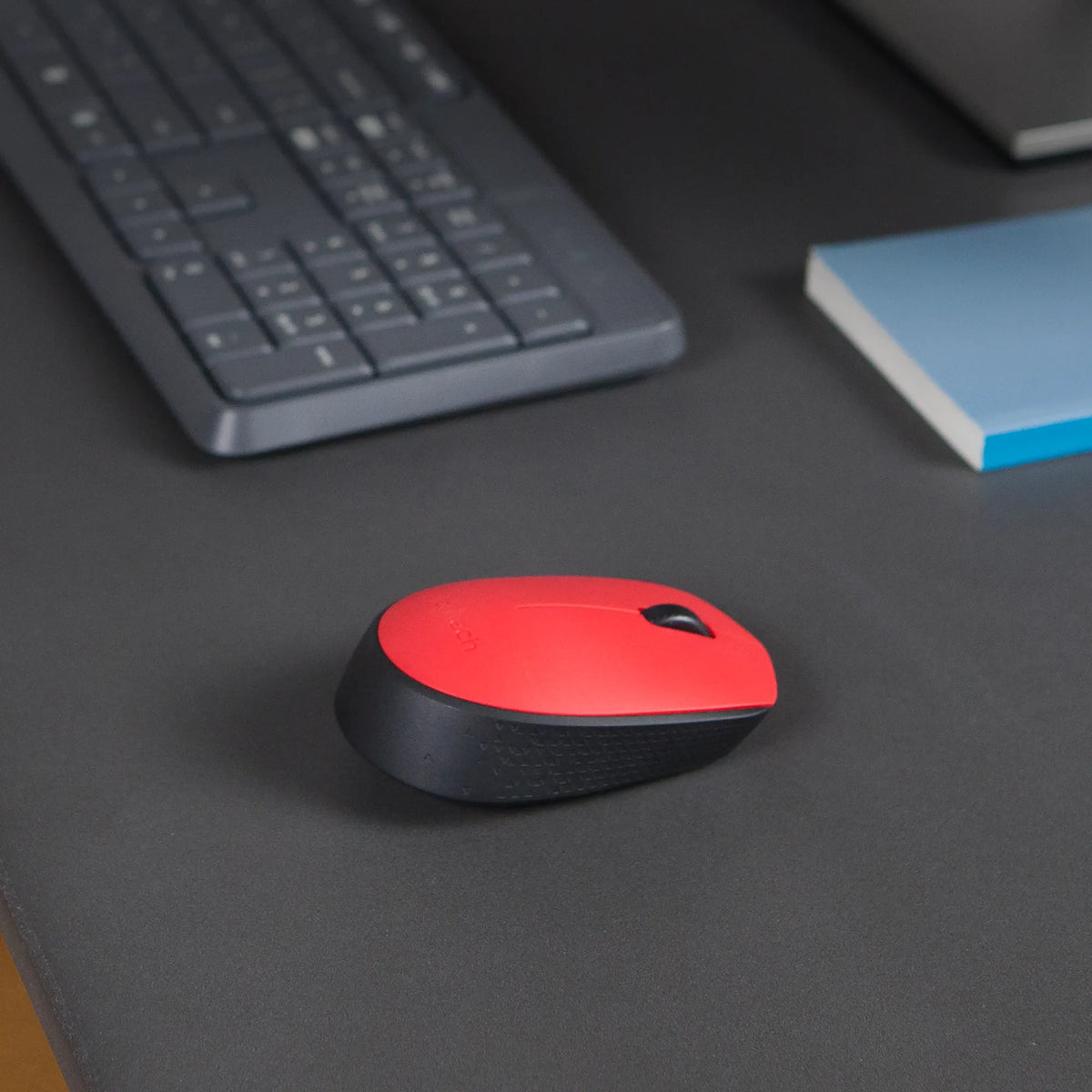 Logitech M171 Wireless Mouse – Red