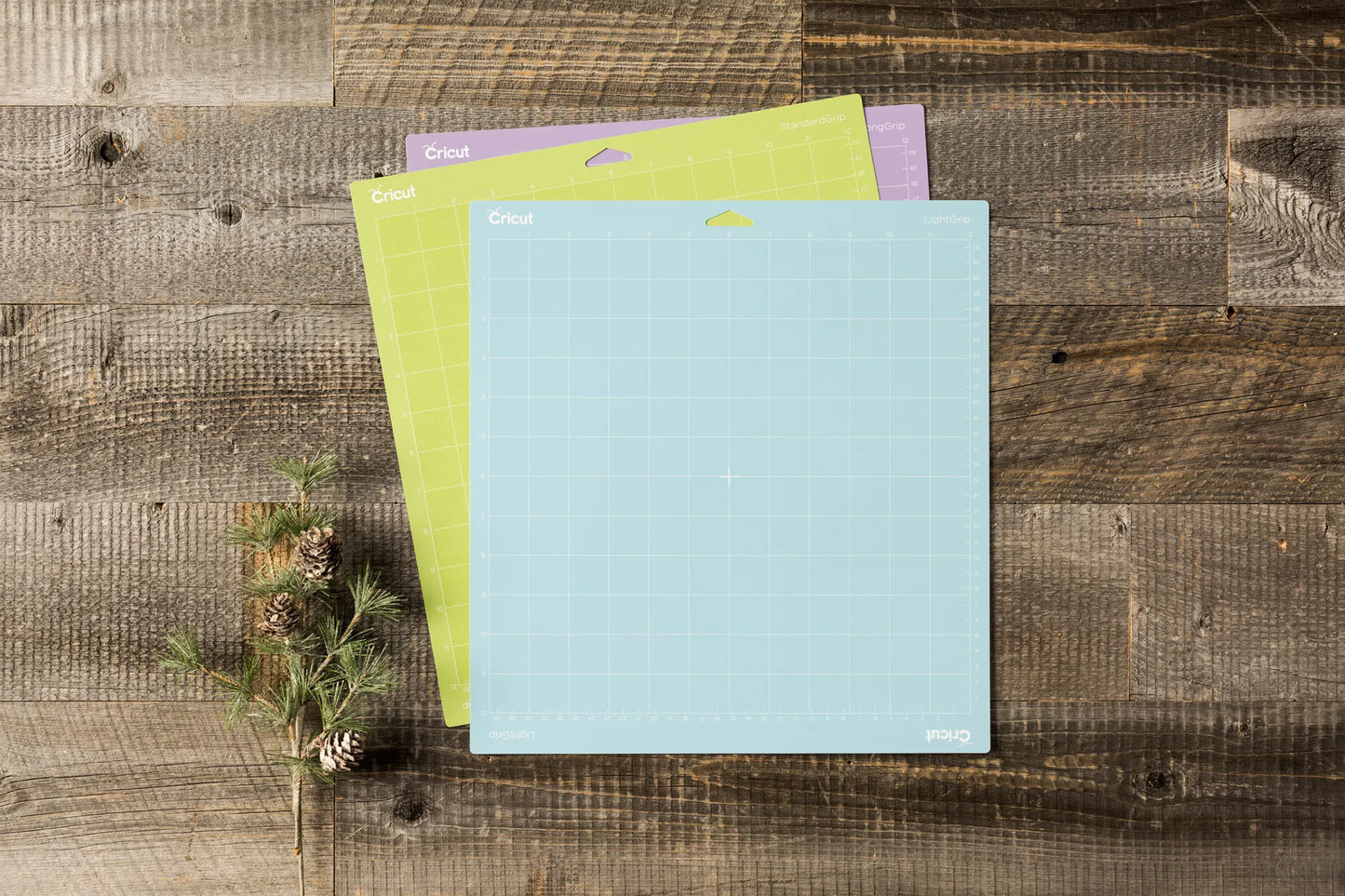 2003546; Cricut Explore/Maker LightGrip-Standard-StrongGrip Machine Mat (30x30cm) 3-pack