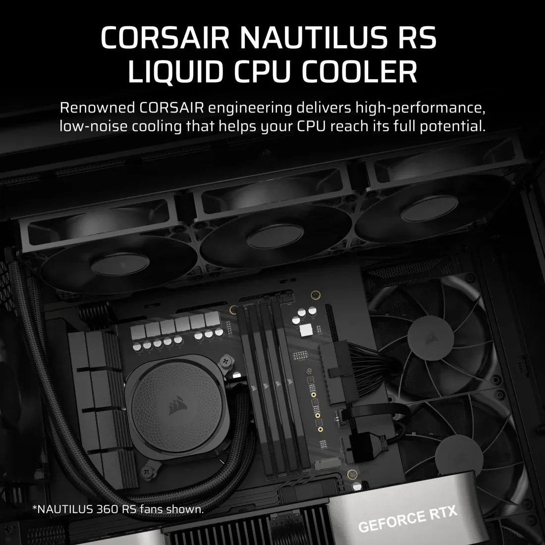 Corsair NAUTILUS 240; 240mm Radiator; Liquid CPU Cooler;  Intel® LGA 1851/1700; AMD® AM5/AM4