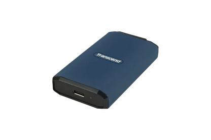 TRANSCEND 2TB ESD410C USB3.2 TYPE C (USB 20Gbps) & A IPX5 Water Resistant & Rugged PORTABLE SSD. R/W up to 2000MB/s