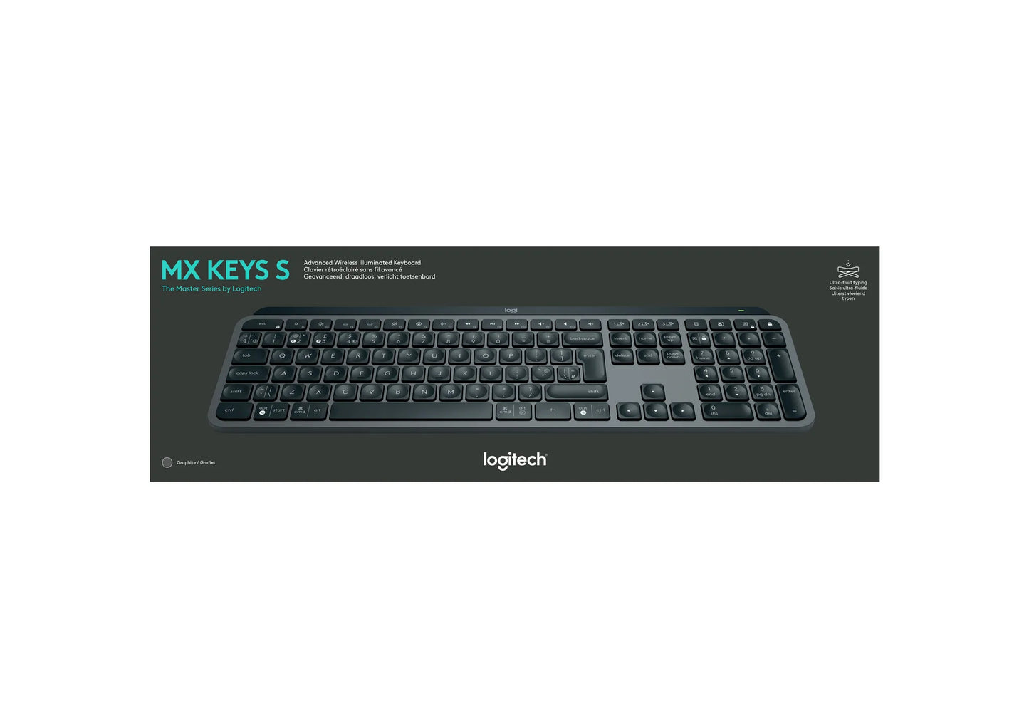 920-011587 - LOGI MX Keys S  Graphite